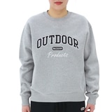 아웃도어 프로덕츠 여성 플리스 스웨트셔츠 - 멜란지 그레이, L 아웃도어 프로덕츠 여성 플리스 스웨트셔츠 - 멜란지 그레이, L