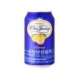 일화 초정탄산수 350ml x 24캔 x 2팩 - 유자