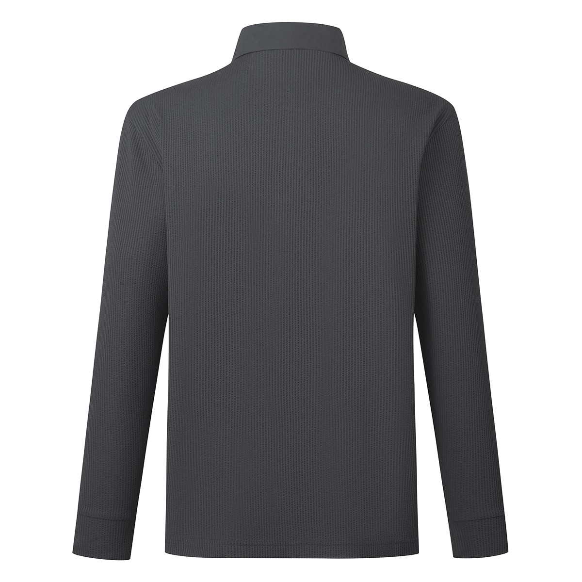 네파 남성 긴소매 폴로 티셔츠 - 차콜, L