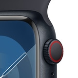 Apple Watch S9 41mm GPS + Cell MD/MD 스포츠 밴드 - S/M