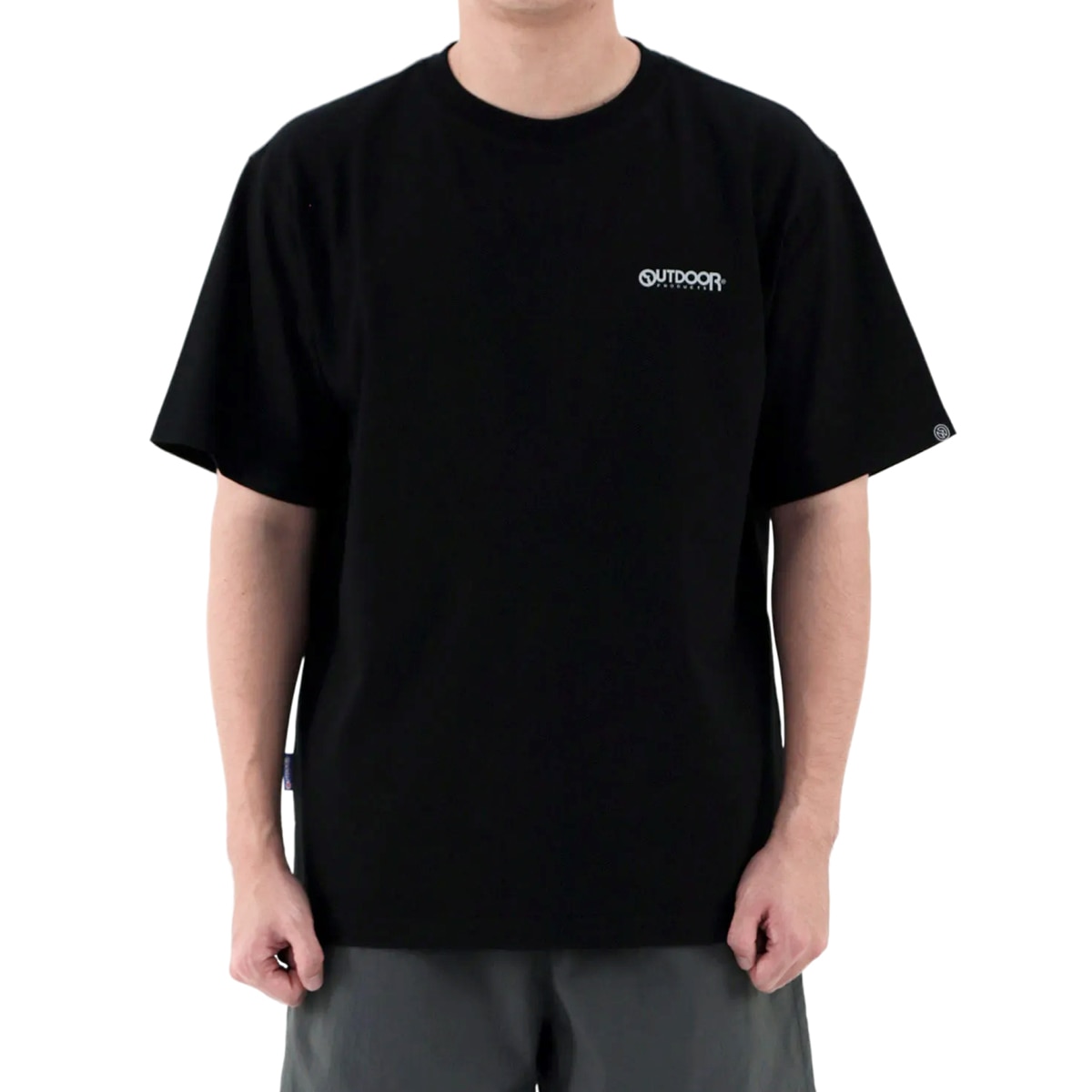 아웃도어프로덕츠 남성 반소매 티셔츠 - 블랙 아웃도어프로덕츠 남성 반소매 티셔츠 - 블랙