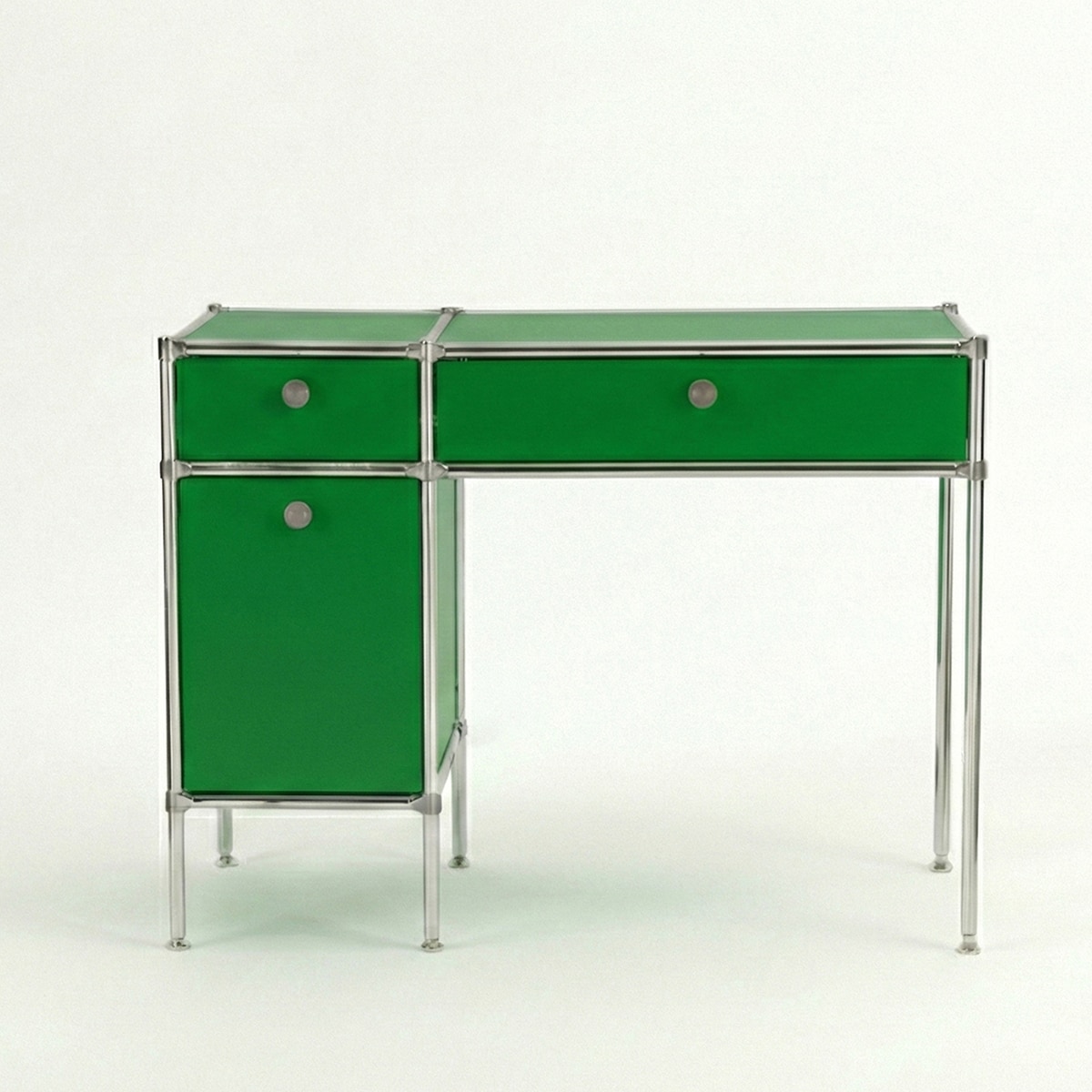 더원 모듈 싱글 데스크 - 그린