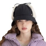 안드레아바나 여성 이어머프 모자 - 블랙 안드레아바나 여성 이어머프 모자 - 블랙