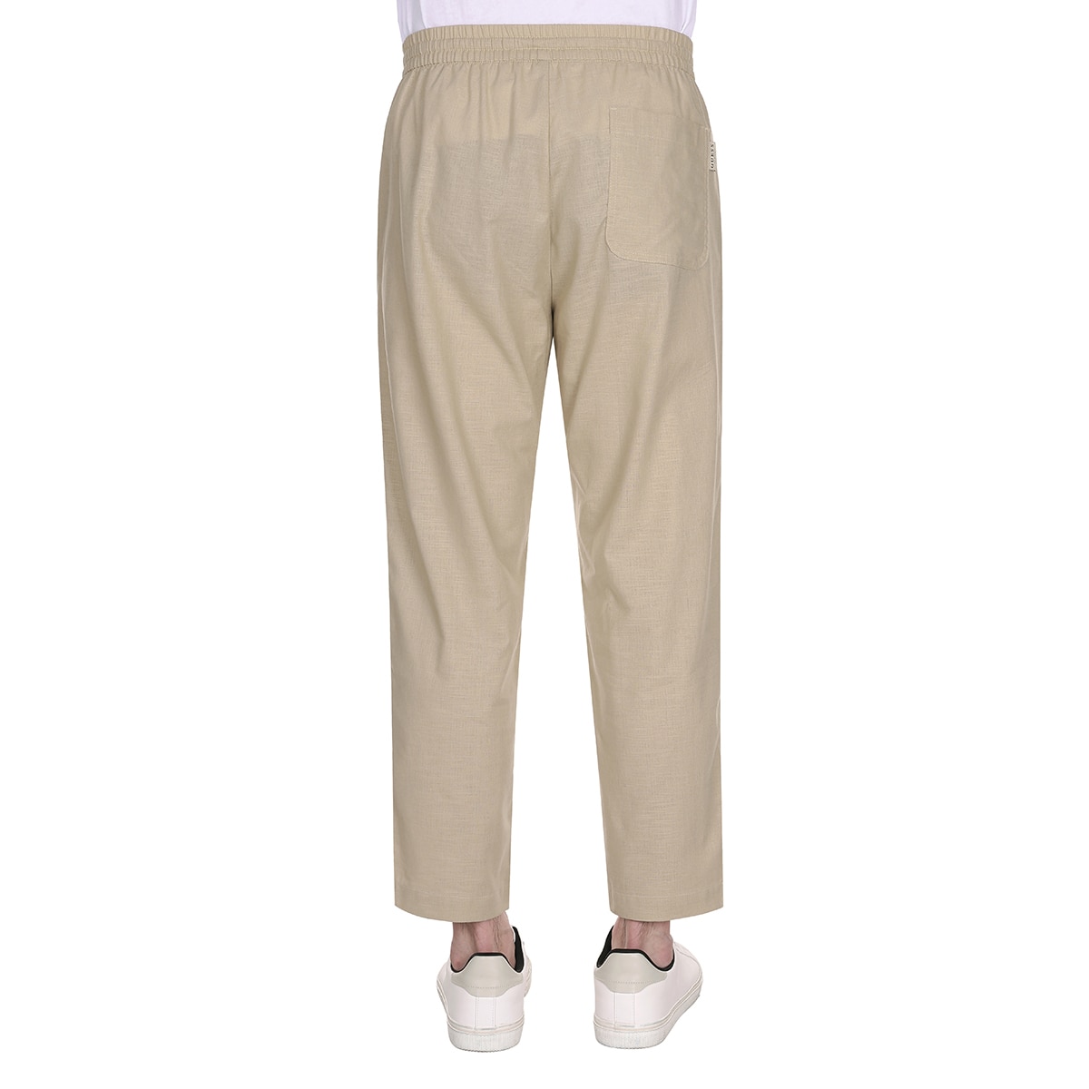 게스 남성 린넨 바지 - 라이트베이지