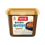 해찬들 그대로 된장찌개양념 450g x 3 - 바지락 꽃게