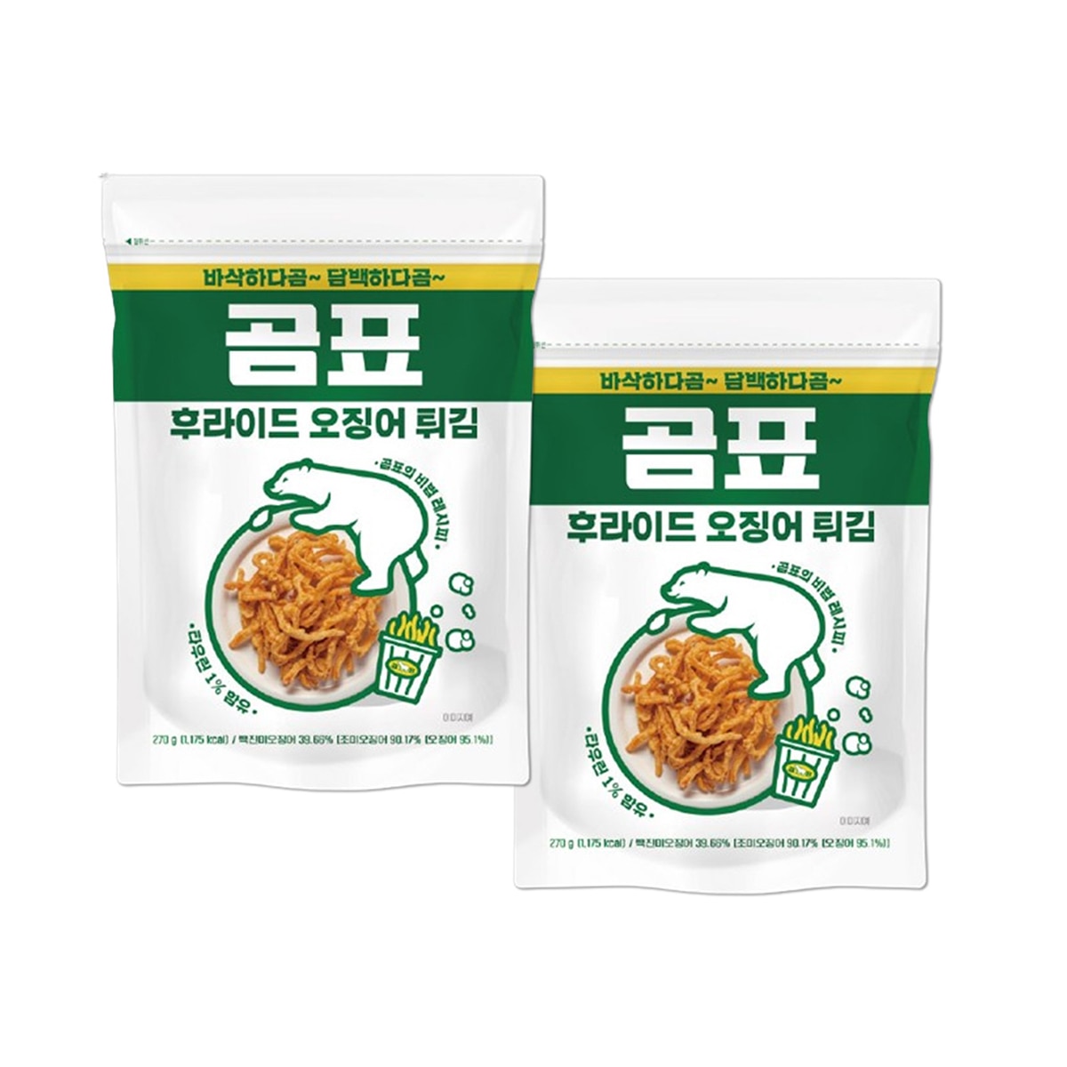 곰표 후라이드 오징어 270g x 2pk