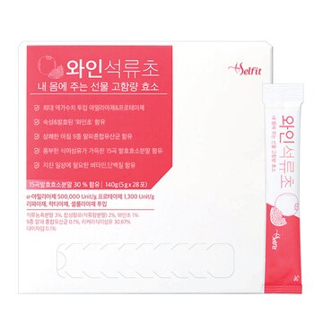 셀핏 와인석류초 5,000mg x 28포 x 2 박스 셀핏 와인석류초 5,000mg x 28포 x 2 박스