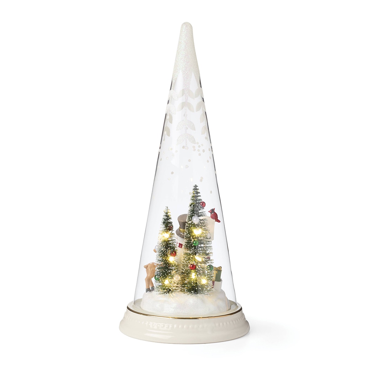 레녹스 메리 & 매직 크리스마스 글라스 장식 - 눈사람