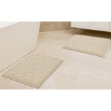 Riviera Home 링스펀 면 욕실 매트 2P - 뉴베이지