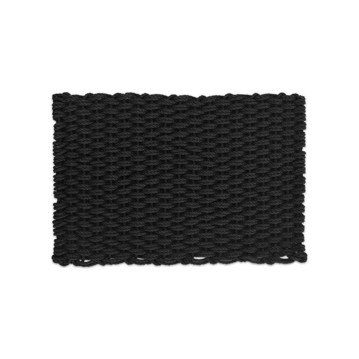 Korhani 로프 매트 60x90cm - 블랙