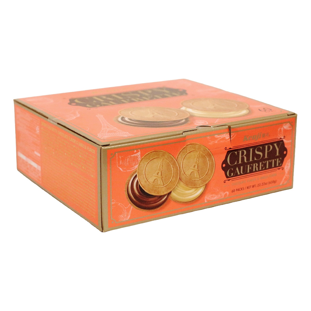 Kenji 크리스피 고프레 바닐라 / 초콜릿 630g Kenji 크리스피 고프레 바닐라 / 초콜릿 630g