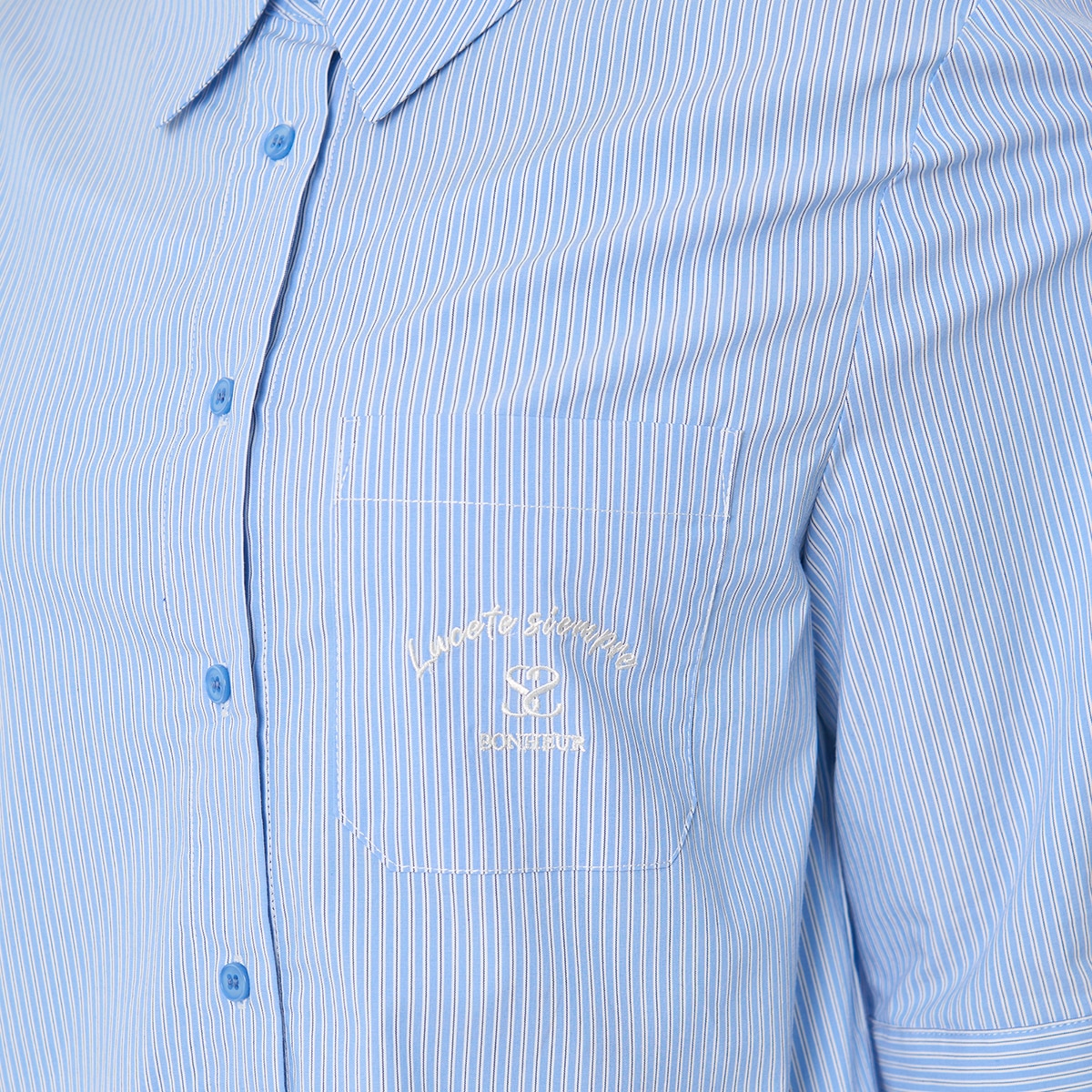 숲 여성 스트라이프 블라우스 숲 여성 스트라이프 블라우스