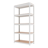 스피드랙 다용도 5단 철제 선반 80 x 40 x 180cm - 화이트 스피드랙 다용도 5단 철제 선반 80 x 40 x 180cm - 화이트