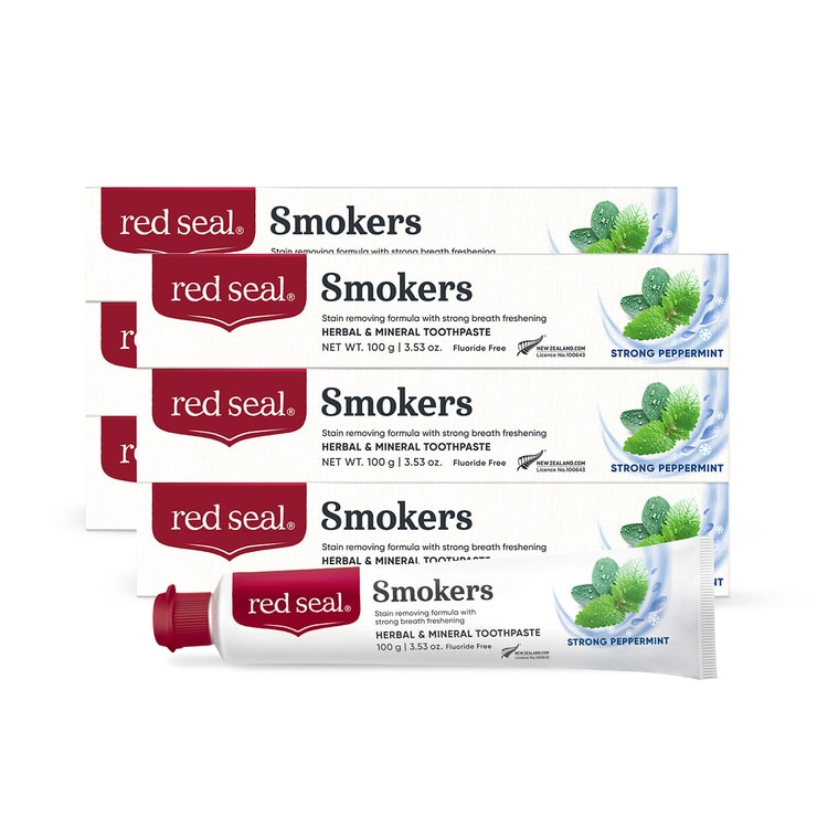 Red Seal Toothpaste 100g x 6 - Smokers 665589
