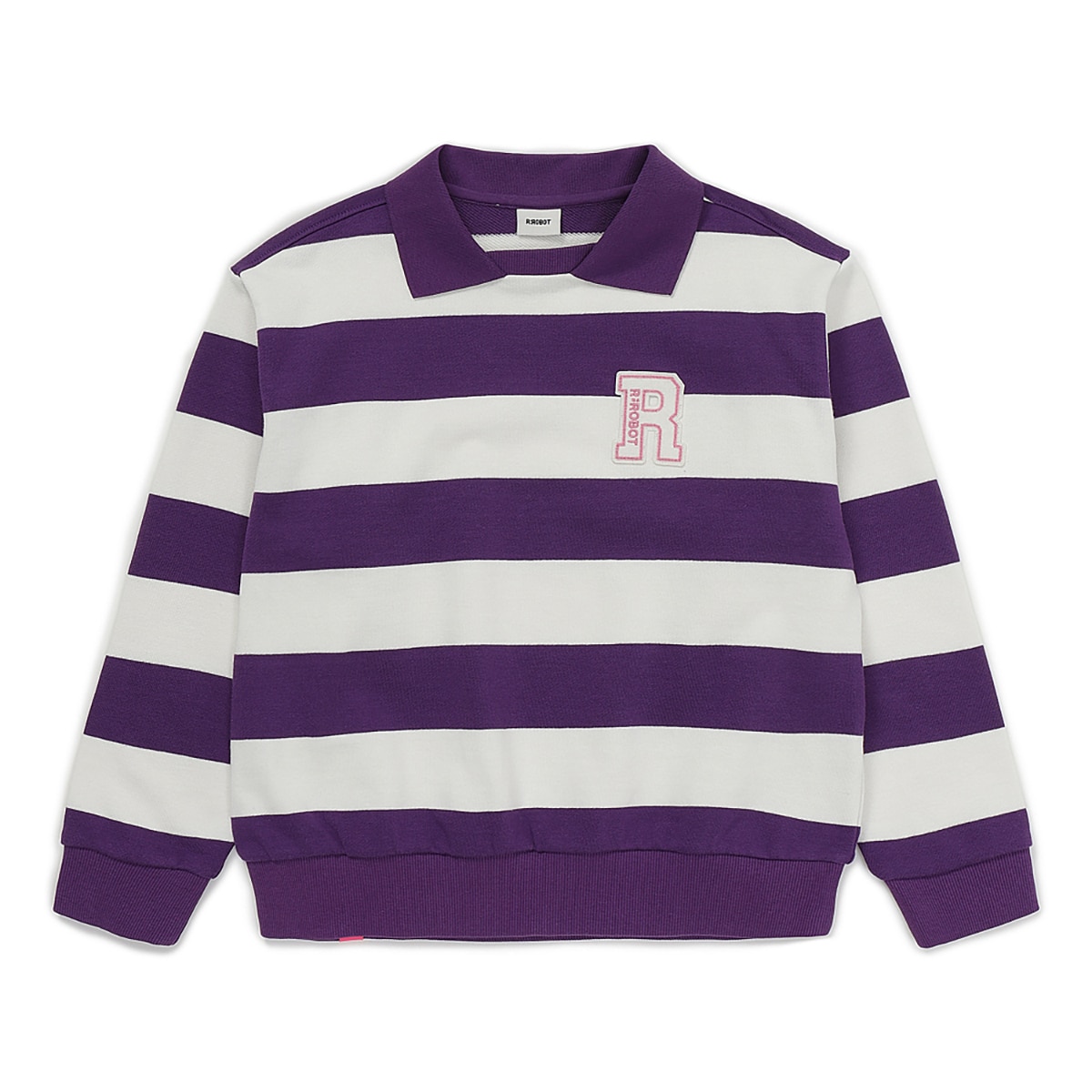 알로봇 키즈 긴소매 스트라이프 맨투맨