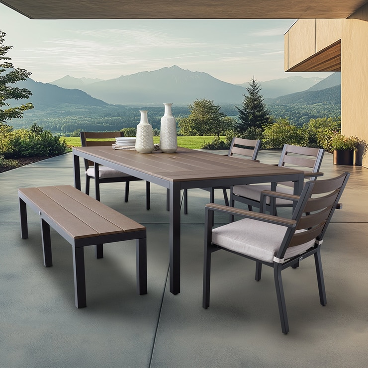 아지오 스톡홀름 다이닝 세트 6-piece