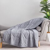 Berkshire 양면 쿨링 담요 152x178cm - 멜란지그레이