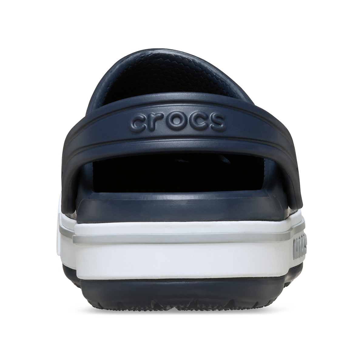 크록스 바야밴드 클로그 키즈 - 네이비/라이트그레이, J2(210mm)