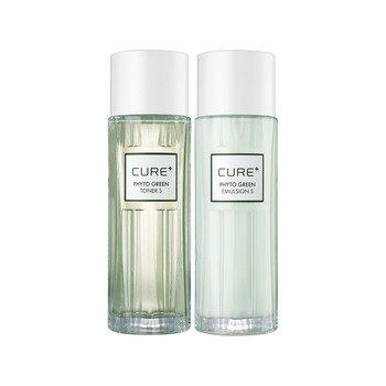 김정문알로에 큐어 피토그린 토너/에멀젼 130ml x 2