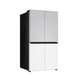 LG 오브제 AI 냉장고 870L, 메탈 그레이/화이트