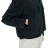 SOUP 여성 탈착 후드 재킷 - 블랙, M