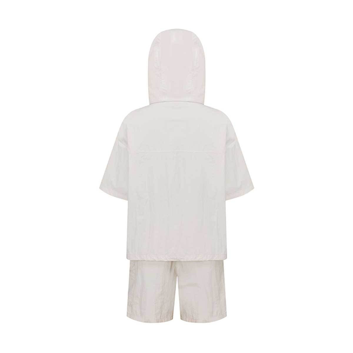 네파 여성 우븐 카고 반바지 - 라이트 베이지, S