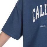 게스 여성 코튼 라운지 상하의 세트 - 블루