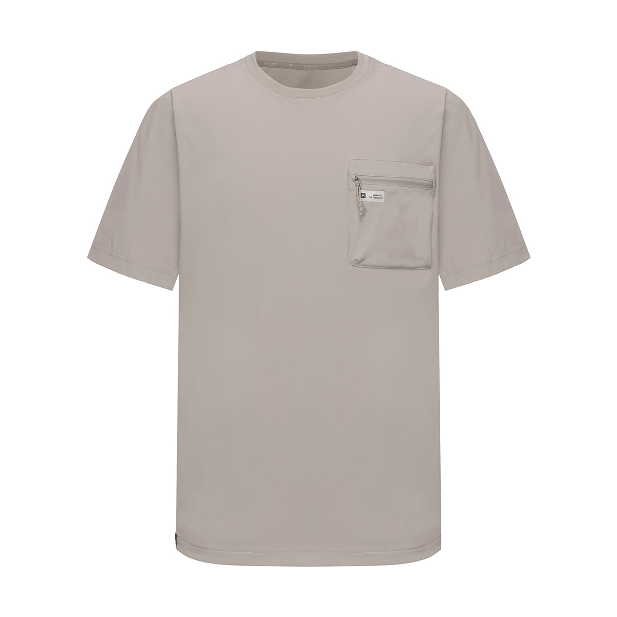 네파 남성 스트레치 우븐 반소매 티셔츠 - 샌드쉘