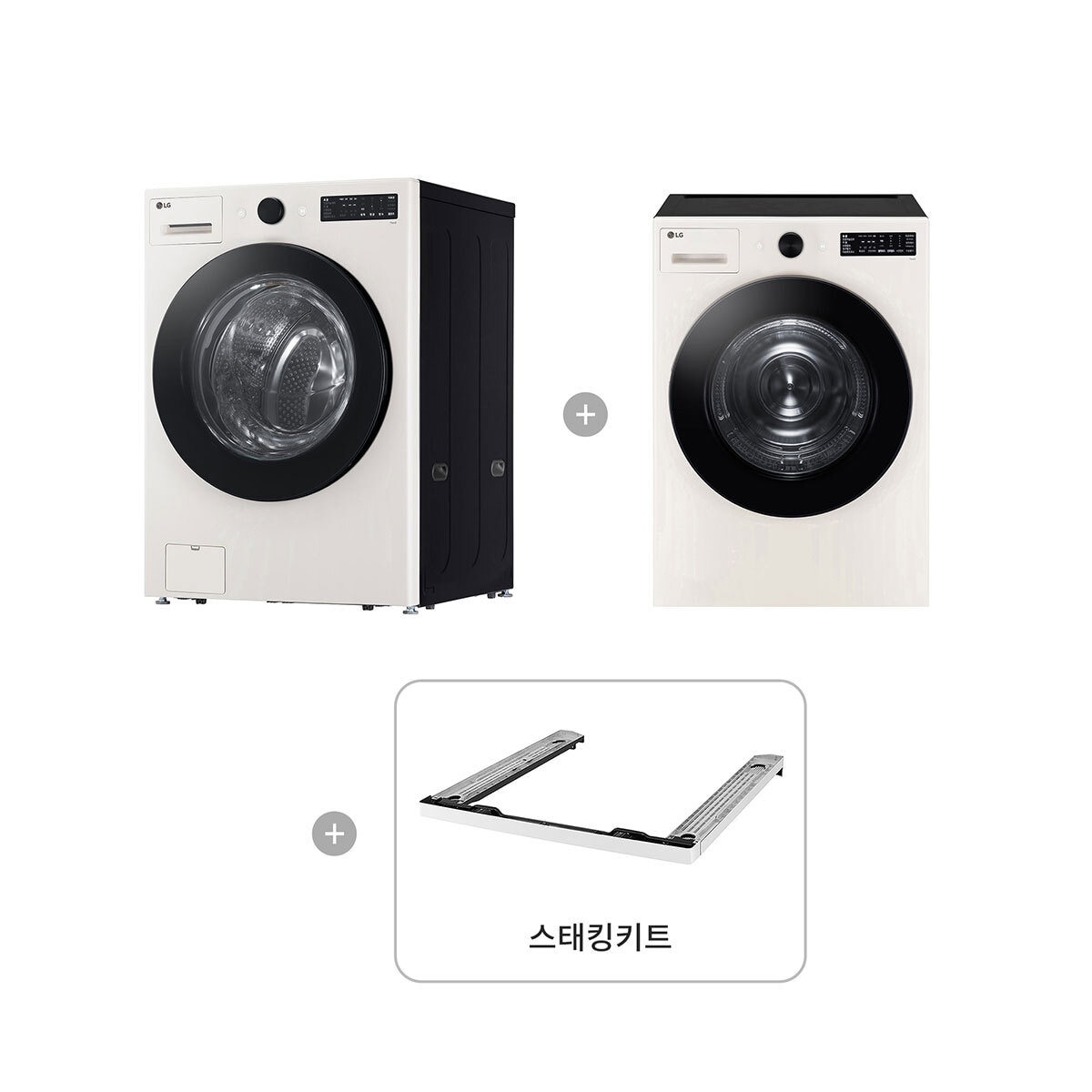 엘지 오브제 드럼 세탁기 19kg & 건조기 20kg 세트