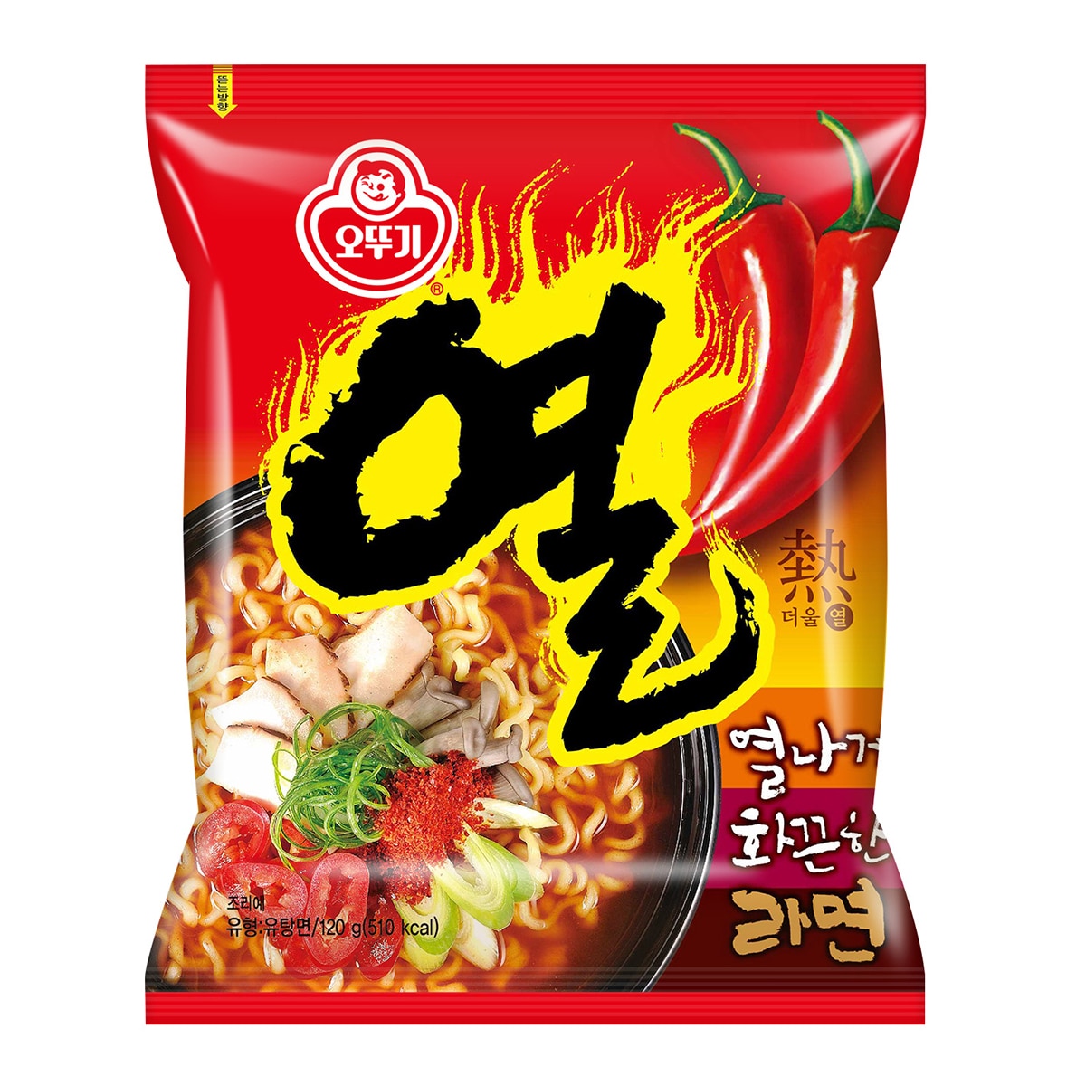 오뚜기 열라면 120g x 20