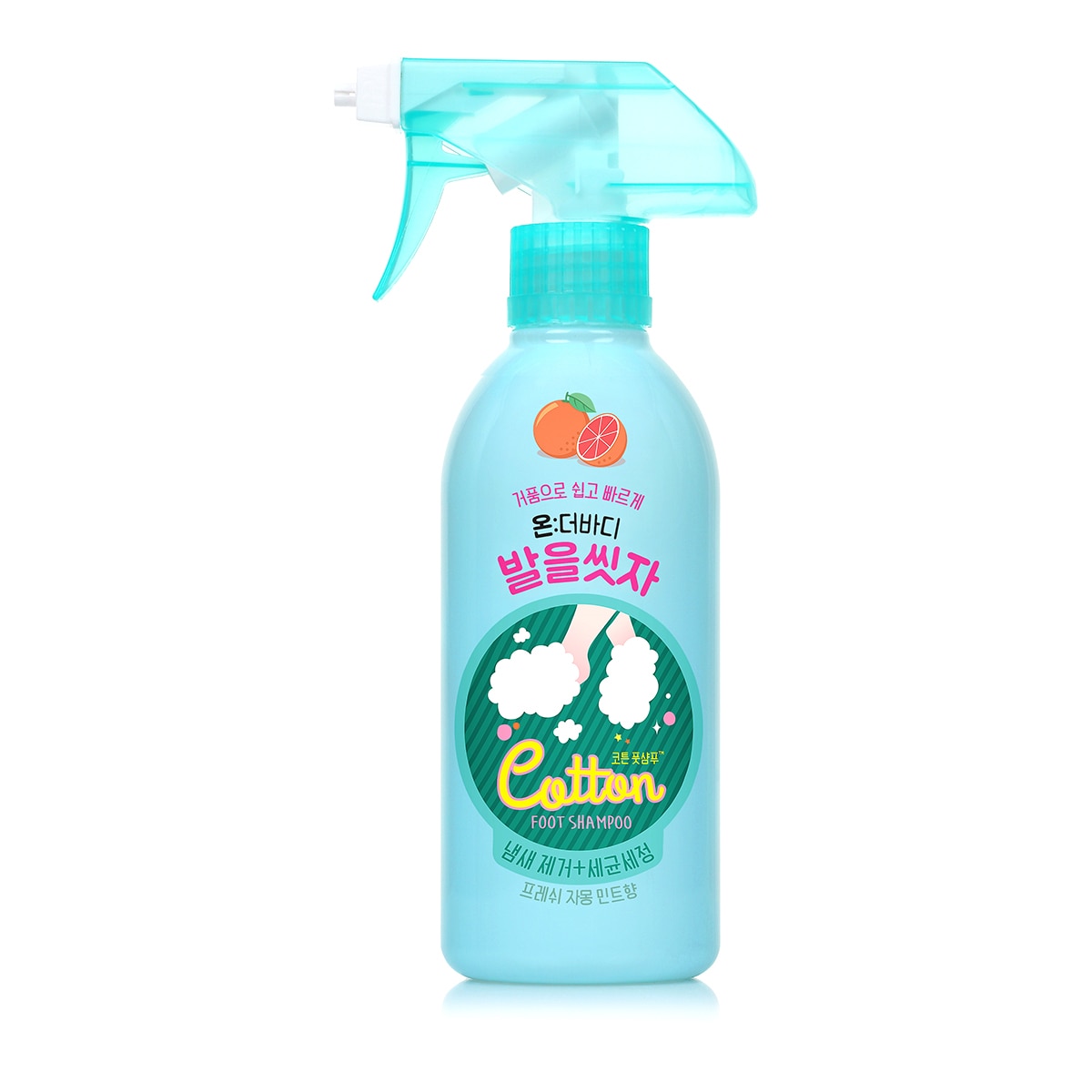 엘지 온더바디코튼 풋샴푸 385ml x 3개