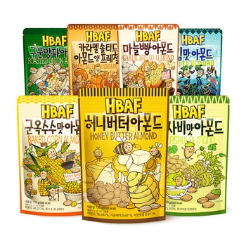 HBAF 시즈닝 아몬드 7종840G