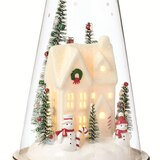 레녹스 메리 & 매직 크리스마스 글라스 장식 - 하우스