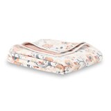 Berkshire 양면 프린트 플러쉬 담요152x178cm - 플로럴