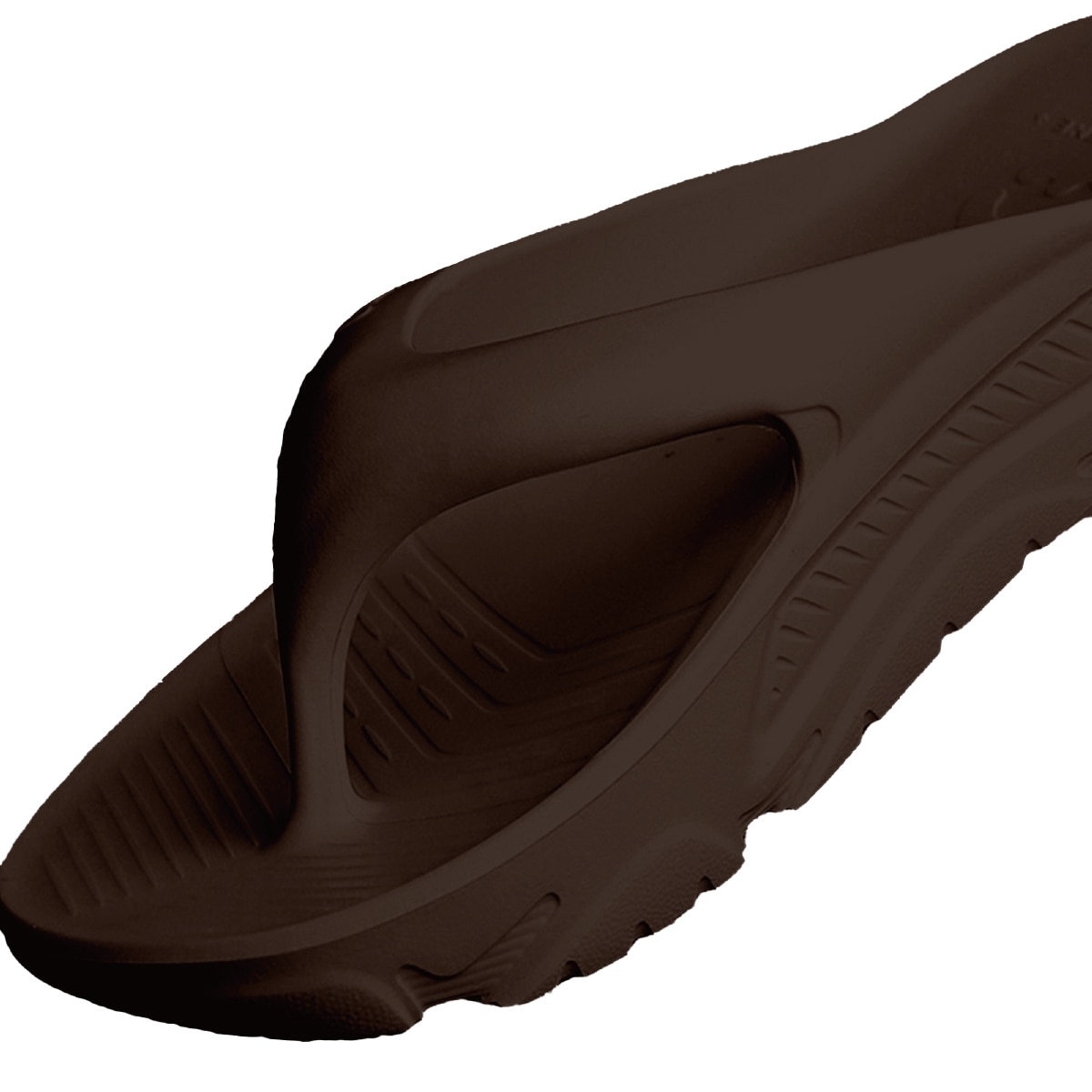 프리월드 성인 플립플랍 - 다크브라운