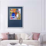지클레 아트포스터 56x80cm - 꽃의 향연 II