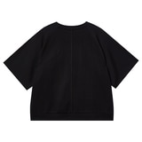 코데즈 컴바인 여성 루즈핏 티셔츠 - 블랙, M