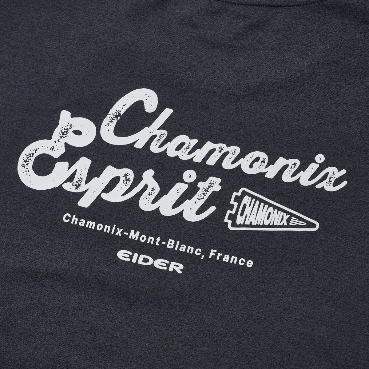 아이더 남성 긴팔 크루티 - 차콜, XL