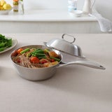 쿠치나레 통 3중 스테인리스 웍 & 스티머 24cm 쿠치나레 통 3중 스테인리스 웍 & 스티머 24cm