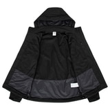 밀레 남성 2레이어 방풍 재킷 - 블랙