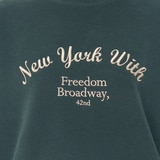 비지트 인 뉴욕 여성 플리스 스웨트셔츠