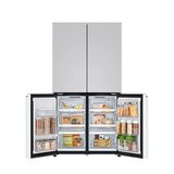 LG 오브제 AI 냉장고 870L, 메탈 그레이/화이트