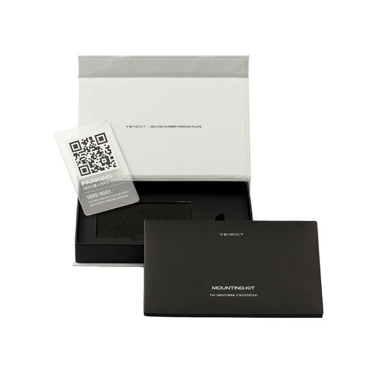 벤딕트 세이프링크 QR 주차번호판 - 아크릴