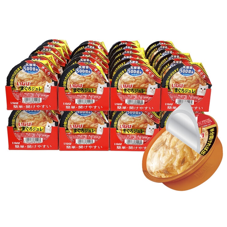 Inaba Maguro Jure Cat Snack Tuna 65g x 48ea 658555