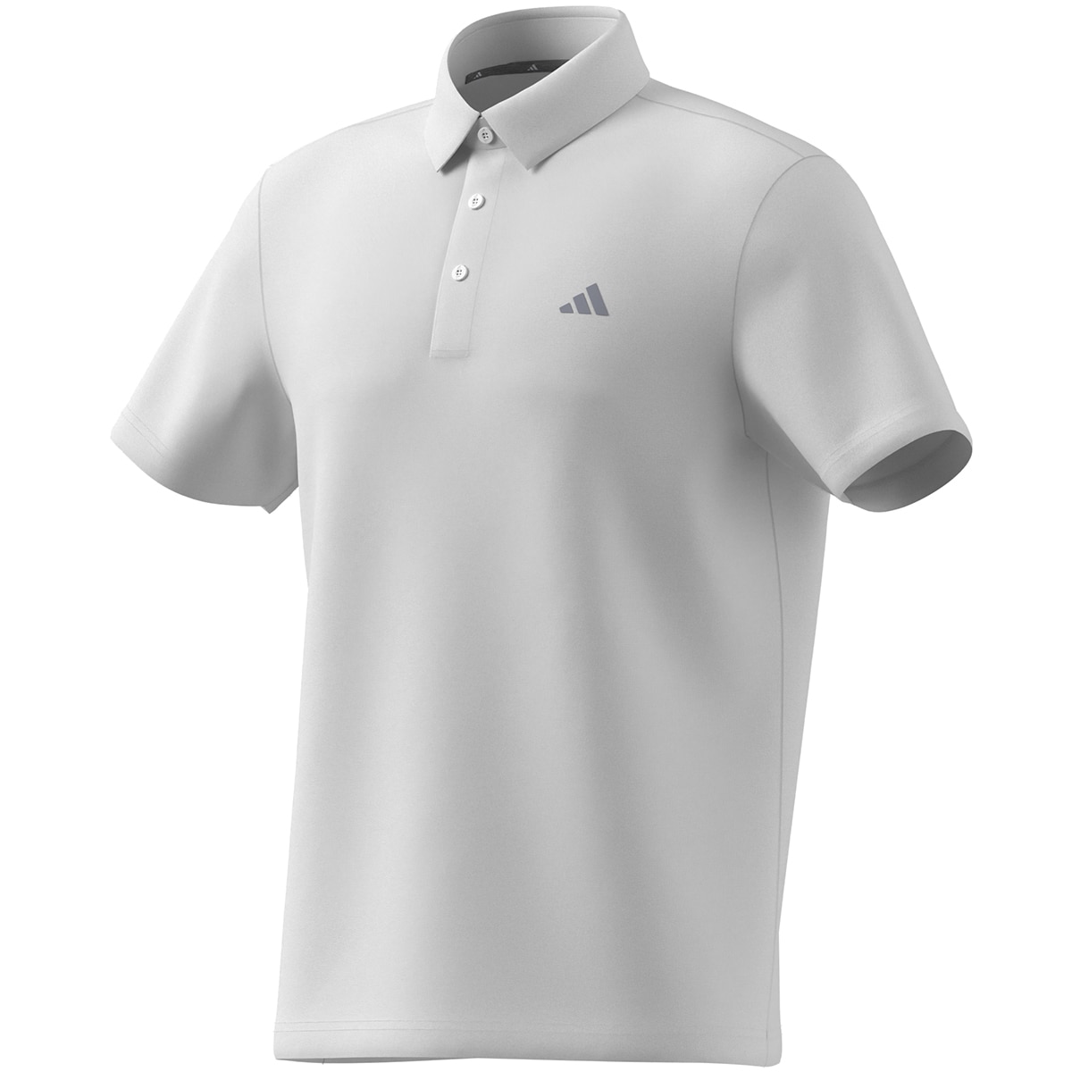 아디다스 골프 남성 반소매 폴로 티셔츠 - 화이트