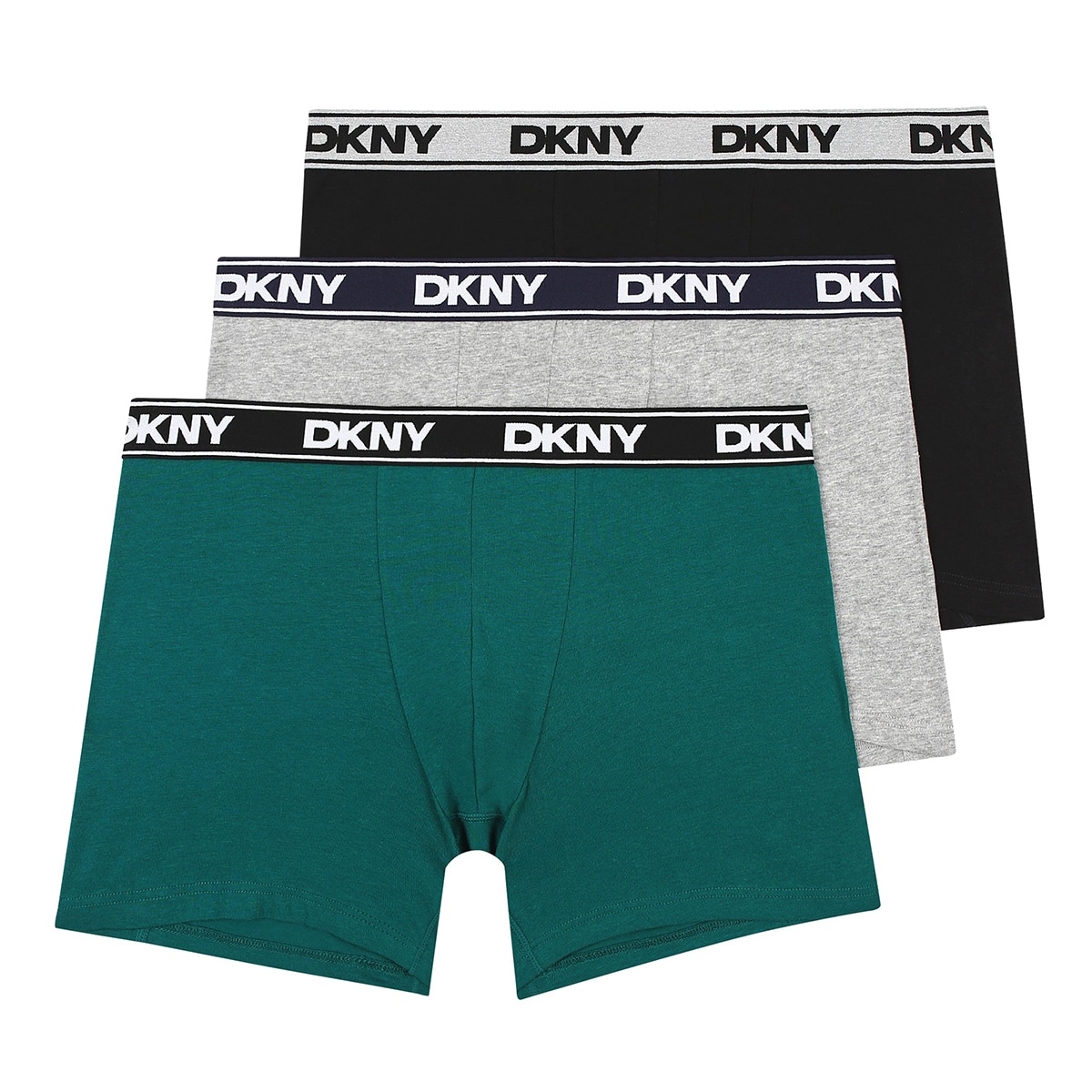 DKNY 남성 드로즈 3매 - 라이트그레이/그린/블랙