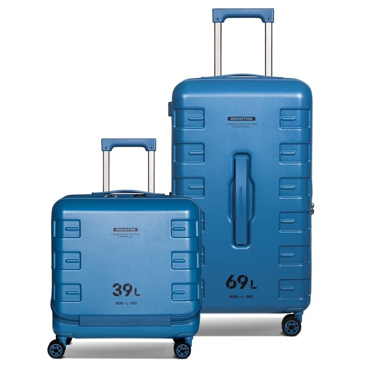 브라이튼 여행가방 40cm & 60cm D-R224 (16&24) - 블루 브라이튼 여행가방 40cm & 60cm D-R224 (16&24) - 블루