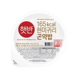 햇반 현미 귀리 곤약밥 150g x 24