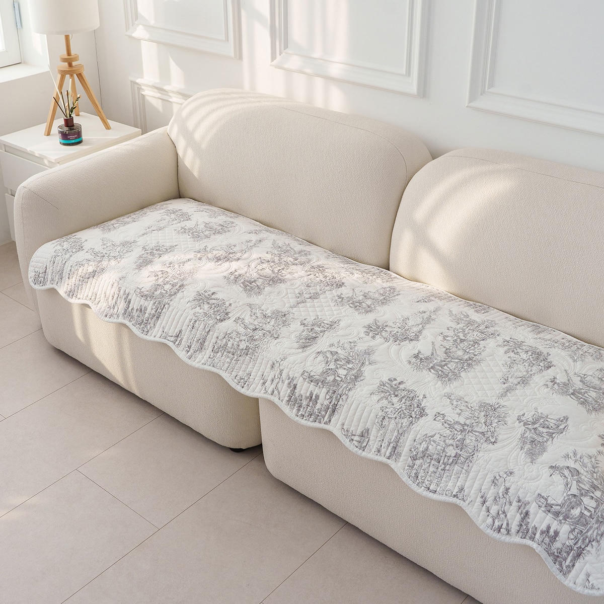 플로티나 뜨왈 순면 소파패드 70x240cm