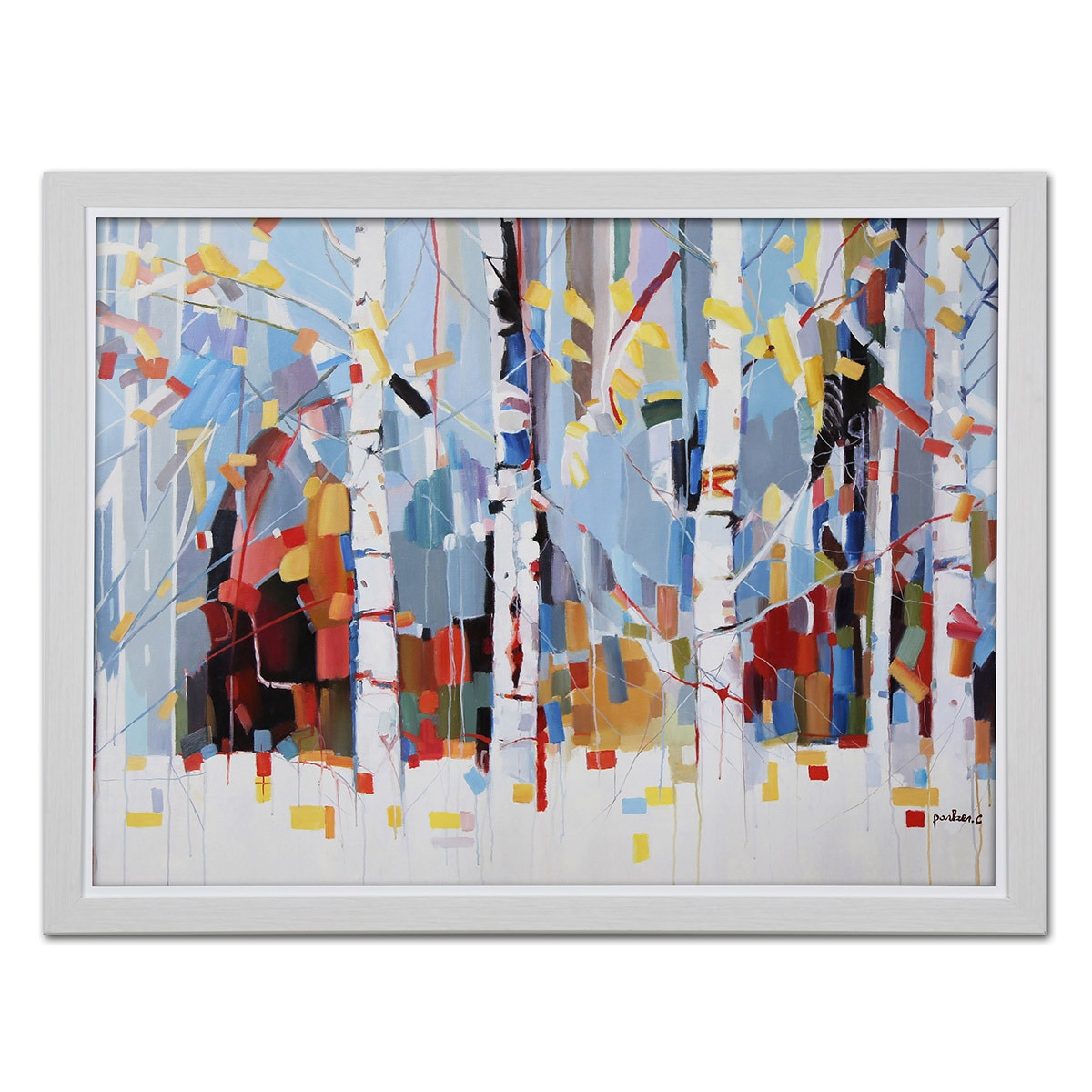지클레 명화 110 x 86cm - 자작나무